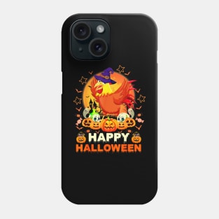 Boo Ghost Scary Pumpkin Moon Witch Rooster Halloween Phone Case