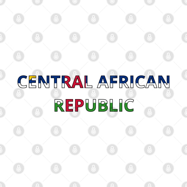 Drapeau  Central African Republic by Pixelforma