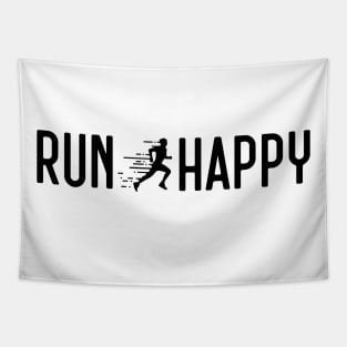 Run Happy Tapestry