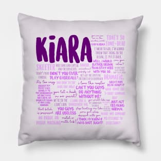 Kiara Outer Banks Quotes Pillow