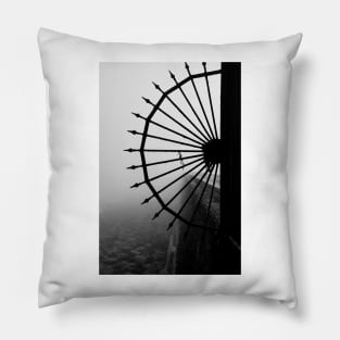 Tynemouth Sea Mist Railing Pillow