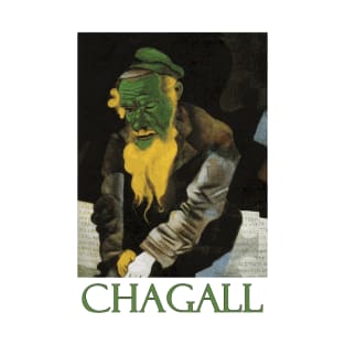 Jew in Green (1914) by Marc Chagall T-Shirt