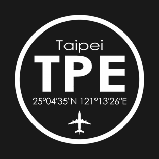 TPE, Taiwan Taoyuan International Airport T-Shirt