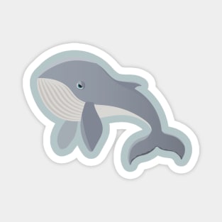 Cute Whale Magnet