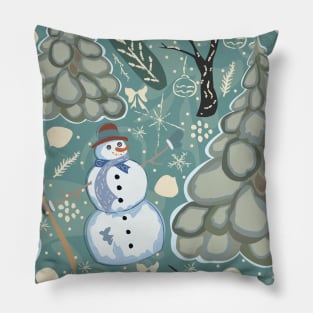 Snowman Pillow