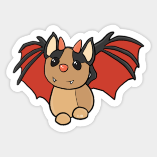 Cute Bat Dragon Wallpaper Bat Dragon Stickers Teepublic bat dragon stickers teepublic