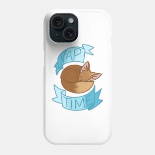 Sleepy fox Phone Case