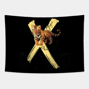 Big cat tiger Tapestry