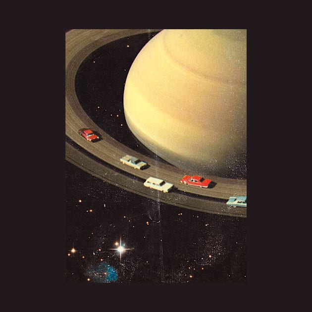 Path on Saturn by linearcollages