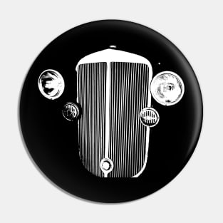 minimalist old car Pin