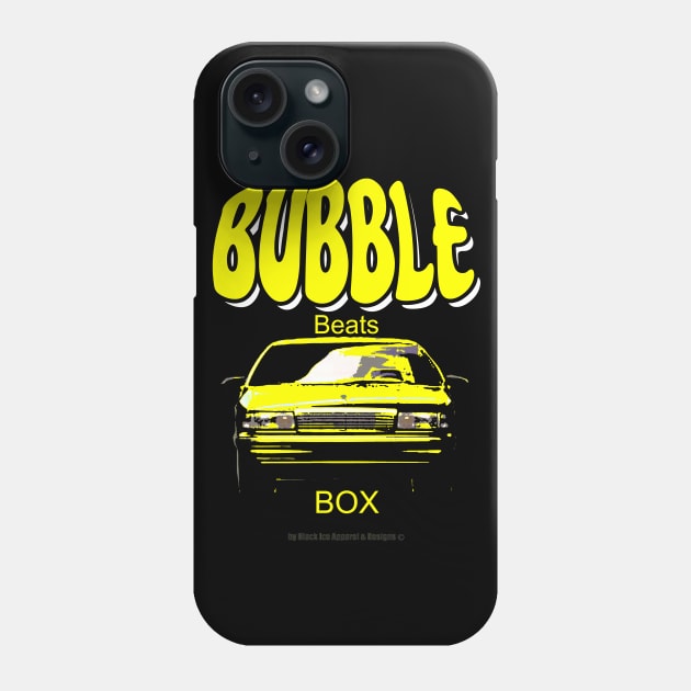 Caprice Bubble Beats Box Yellow Phone Case by Black Ice Design