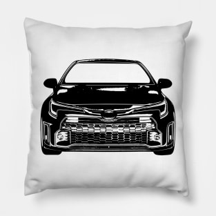 GR Corolla Morizo Sketch Art Pillow