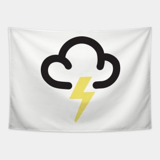 Thunder and lightning Storm Tapestry