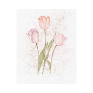 Watercolor Tulips T-Shirt