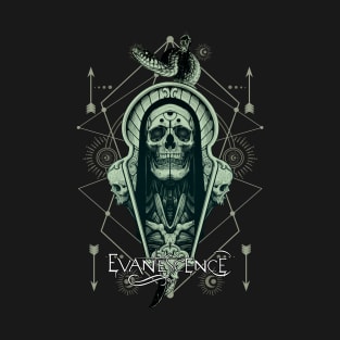 Evanescence skull metal T-Shirt