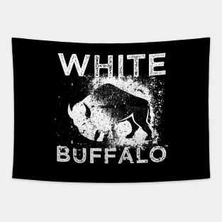 White Buffalo Grunge Tapestry