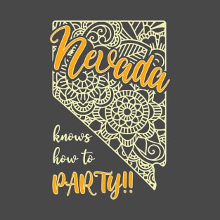 Nevada Knows How To Party T-Shirt