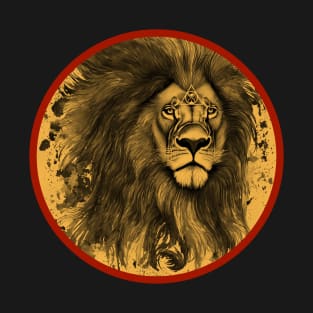 Lion Drawing 3rd eye OHC T-Shirt