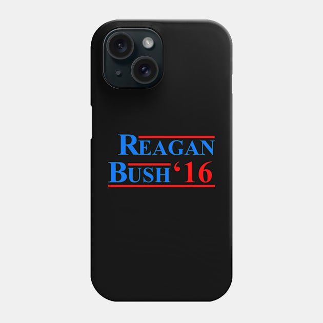 reagan bush Phone Case by antonimus