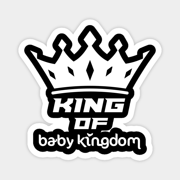 KING ARE BORN Magnet by HAIFAHARIS