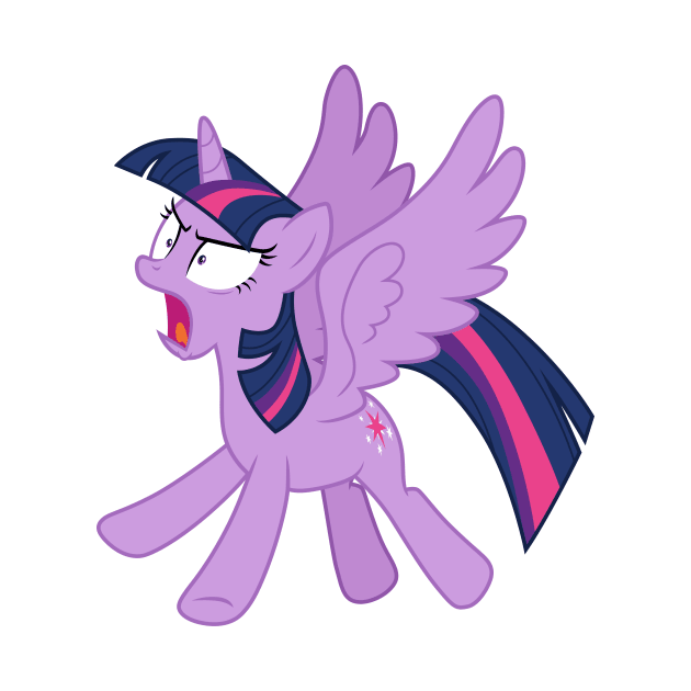 Angry Twilight Sparkle 1 by CloudyGlow