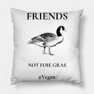 Friends Not Foie Gras Pillow