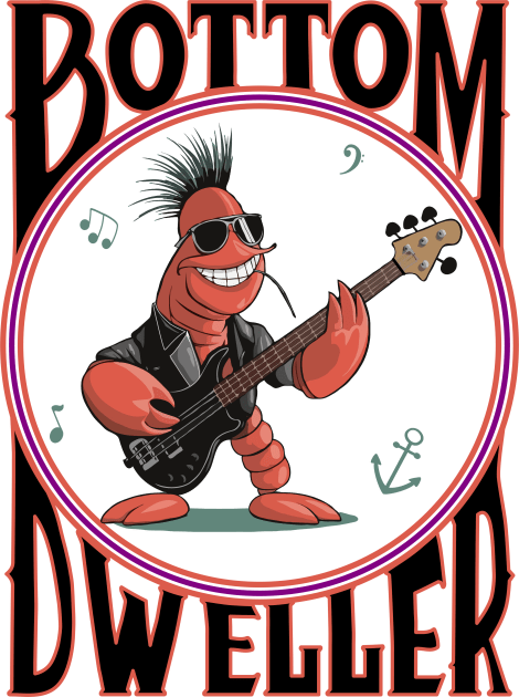 Bottom Dweller, Rock Lobster Laying it down , The Anchor Kids T-Shirt by Blended Designs