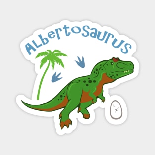 Cute Albertosaurus Magnet