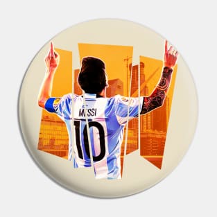 Iconic lionel messi celebration Pin