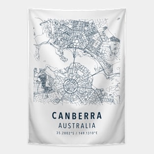 canberra simple map Tapestry