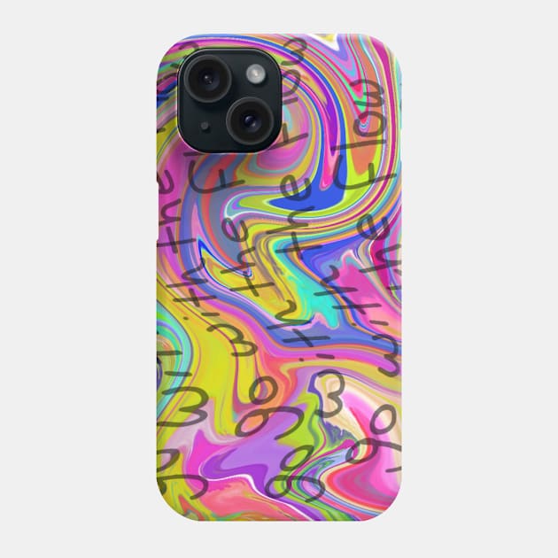 Go With The Flow Phone Case by mushriah333