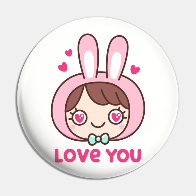 Bunny girl Pin by Viaire