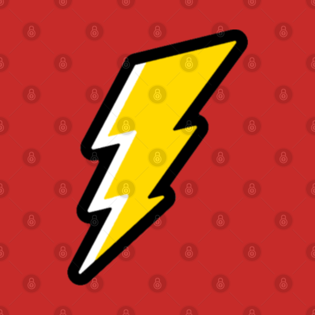 Shazam cartoony symbol - Shazam - T-Shirt | TeePublic