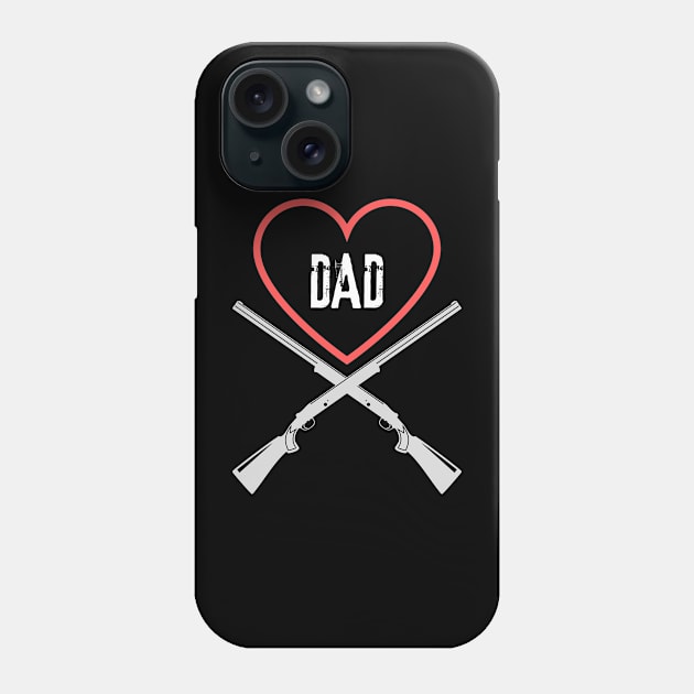 Hunting dad Phone Case by vaporgraphic