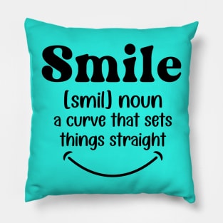 Smile Definition Pillow