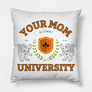 Vintage Your Mom University | Funny Gifts Pillow