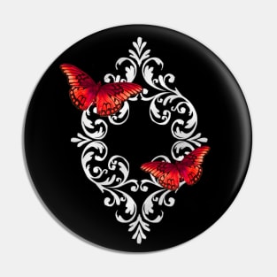 butterflies Pin