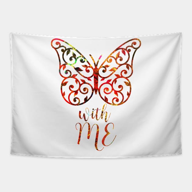 Fly with Me Tapestry by Kufic Studio