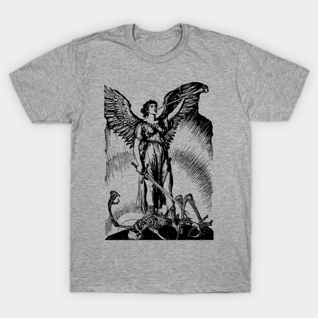 Vintage Archangel Angel Revelations illustration - Angel - T-Shirt