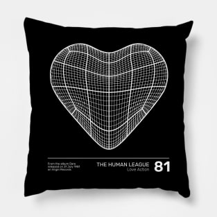 The Human League Love Action Pillow