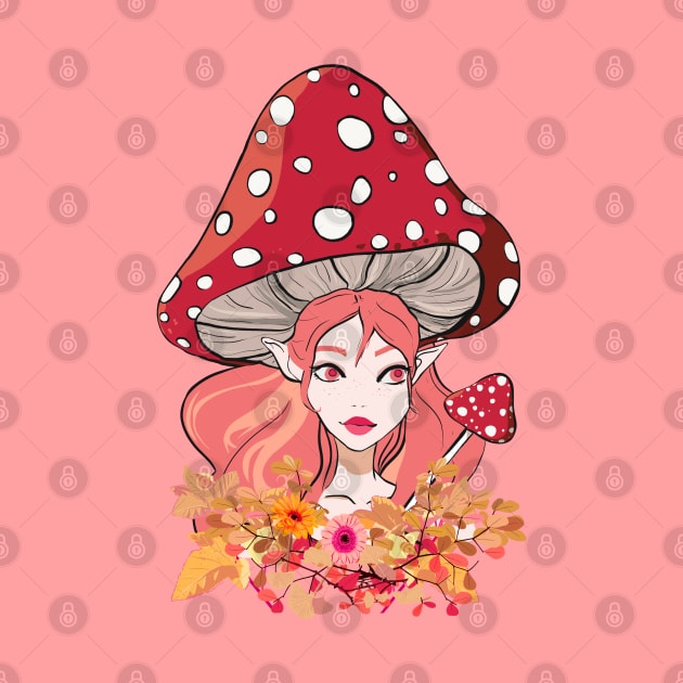 Mushroom fairy by Mimie20