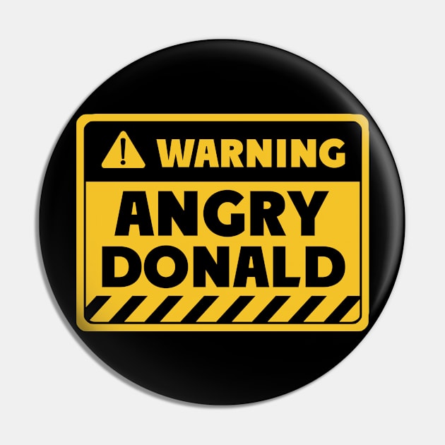 Angry Donald Pin by EriEri