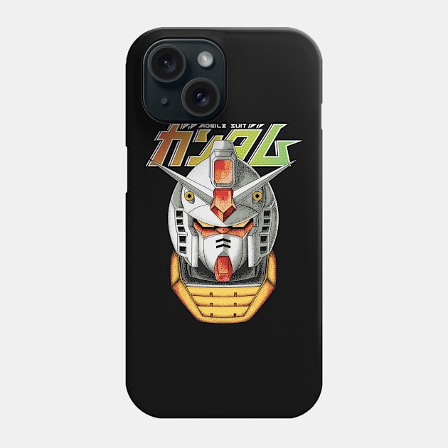 gundam rx 78 Phone Case by opoyostudio