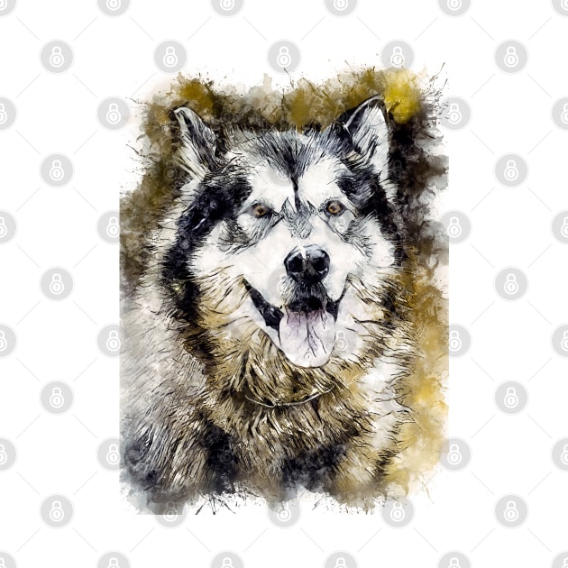 American Alsatian / Dire Wolf by Naumovski