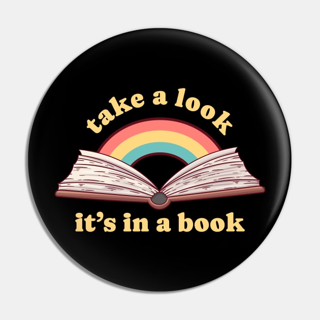 Reading Rainbow Take A Look It's In A Book Pin by tiden.nyska