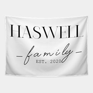 Haswell Family EST. 2020, Surname, Haswell Tapestry