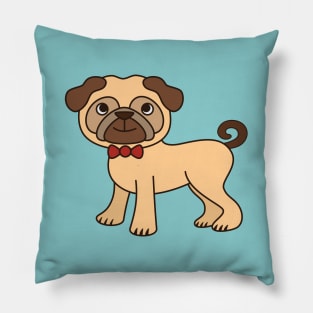 Cute and Kawaii Adorable Pug Pillow