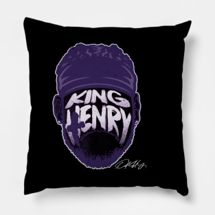 Derrick Henry Baltimore Player Silhouette Pillow