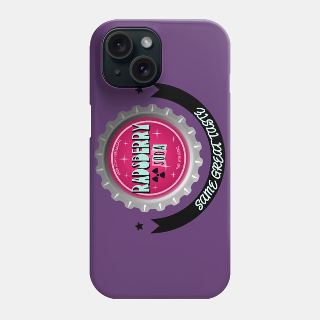 Radsberry Raspberry Soda Phone Case by TaliDe