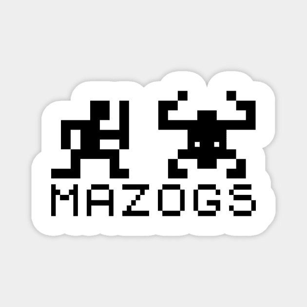 ZX81 Mazogs Magnet by onekdesigns